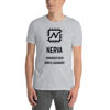 Nerva (XNV) - unisex t-shirt - black design - sport grey