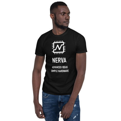 Nerva (XNV) - unisex t-shirt - white design - black