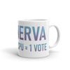 Nerva (XNV) - Coffee Mug - 1 CPU = 1 VOTE - 11 oz - 3