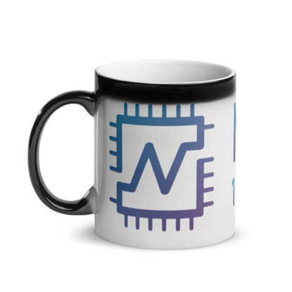 Nerva (XNV) - Glossy Magic Coffee Mug - 1 CPU = 1 VOTE - Hot 1