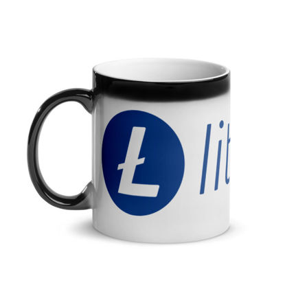Litecoin (LTC) - Glossy Magic Coffee Mug - Hot 1